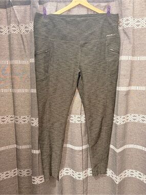 Heather Green High-Waist Active Leggings